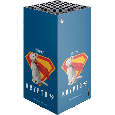 Superman 2025 Krypto the Super Dog XBox Series X Digital Edition Console Skin